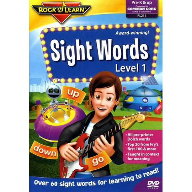 Rock N Learn Sight Words Level 1  Walmart.com  Walmart.com