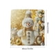 thumbnail image 3 of Fundas de lino para sillas, decoraciones navideñas, fundas para sillas navideñas en estilo 3D, ideales para el hogar y el comedor, decoraciones navideñas para respaldos de sillas, decoraciones de Hall, 3 of 6
