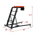 thumbnail image 2 of Foldable Rolling Topside Creeper with 4 Rotating Casters, Max 400lbs Load Capacity Comfortable Padded Design Top Side Creepers, 2 of 7