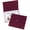 Burgundy, variant on Oxford, OXF29900585BGD, Linen-finish Certificate Holders, 5 / Pack, Burgundy