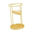 thumbnail image 2 of kowaku Umbrella Storage Bucket Commercial Umbrella Holder Versatile Decoration Round Compact Rack Organizer Stand for Rain Gear Home Gold, 2 of 9