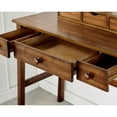 thumbnail image 2 of Contemporary Home Living 51.75" Walnut Brown Vanity Set with Tilt Mirror and Stool, 2 of 4