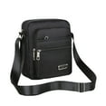thumbnail image 2 of JoveMarine Unisex Waterproof Messenger Bag with Six-Layer Zipper Business Style Shoulder Bag for Men and Women Upgraded Multi-Compartment Crossbody Bag for Office and Travel Black, 2 of 9