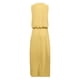 thumbnail image 4 of Vestido largo sin mangas con cuello redondo y abertura para mujer - Vestido de playa fluido de color liso, 4 of 5