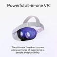 Meta Quest 2 — Advanced AllInOne Virtual Reality Headset, 128 GB with