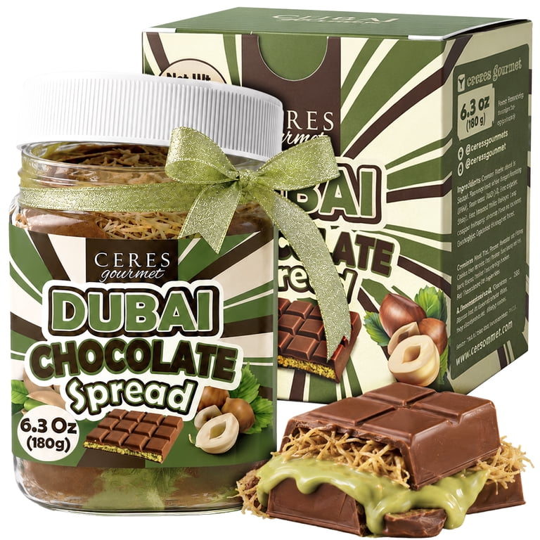 Ceres Gourmet, Chocolate Spread, Pistachio Kataifi, 6.35 oz