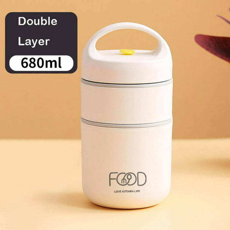 sweet grain Sublimation Thermos for Hot Food(2 Pack) - 26oz Stainless Steel  Vacuum Insulated Soup Thermos Tiffin Lunch Box Container Hot Food Jar for