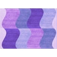 thumbnail image 1 of Ahgly Tapis Rectangulaire Lavable en Machine Intérieur Transitionnel Aztech Violet, 8 Pieds x 12 Pieds, 1 of 7