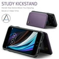 thumbnail image 6 of ShieldPlus for iPhone SE 3rd Gen & 2nd Gen, iPhone 8 & iPhonoe 7 Wallet Case with RFID Blocking Card Holder,Durable Kickstand Shockproof Phone Case for iPhone SE 2022 /2020 / iPhone 8/7 4.7",Purple, 6 of 7