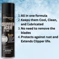 thumbnail image 2 of Limpiador en aerosol Clipper Icer Blade OMWAH, 450 ml, 1 paquete, 2 of 5