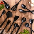 thumbnail image 3 of Hutzler Black Melamine Utensils, 12-pc. Set, 3 of 3