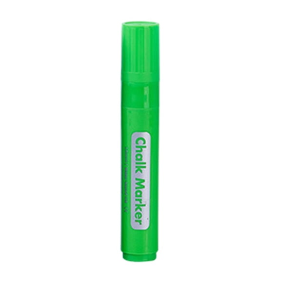 Refillable Colored Chalk Pen 15mm Square Tip Washable Glass Marker Pen For Writing Doodling on Blackboard