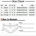 thumbnail image 3 of HUPOM Breathable Underwear For Women Underwear For Women In Clothing Briefs Leisure Tie Seamless Waistband Gray L, 3 of 6