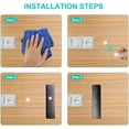 thumbnail image 4 of Self Adhesive Dots,1050pcs(525 Pairs) Strong Adhesive 0.39 inch Diameter Sticky Back Hook Nylon, Loop Dots with Waterproof Sticky Glue Tapes, Suitable for Classroom, Office, Home, 4 of 6