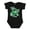AB-Black, variant on Two Peas in a Pod with Faces Boys or Girls Baby Bodysuit