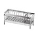thumbnail image 5 of Soporte para esponja de fregadero de cocina, práctico toallero para esponjas de cocina de baño Plata, 5 of 9