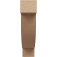 thumbnail image 2 of 8"W x 32"D x 32"H Thin Alpine Rough Cedar Woodgrain TimberThane Corbel, Primed Tan, 2 of 6