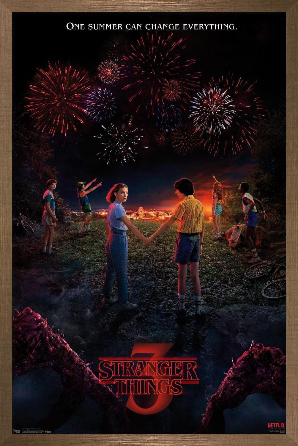 Netflix Stranger Things: Season 3 - Key Art Wall Poster