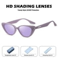 thumbnail image 3 of Anteojos de Sol Retro Vintage Fozono Cat Eye UV400 FZN7514 para Mujer, 3 of 5