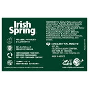 Irish Spring Deodorant Bar Soap, Original, Green Irish Spring, 11.1 Ounce