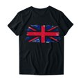 thumbnail image 2 of Tops Cortos para las Mujeres Día de la Independencia Impreso Cuello de la Tripulación Tee, Casual Y Elegante Cuello Redondo Tops para las Mujeres, 2 of 3