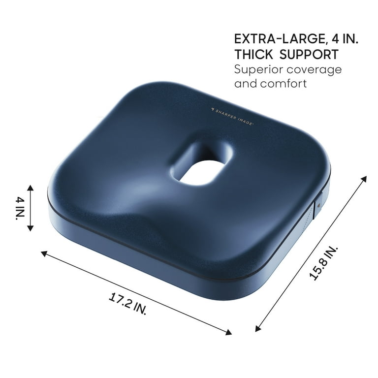 Sharper Image® Coccyx Seat Cushion, Cooling Gel Memory Foam, Extra