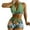 z1-Green, variant on Two Piece Bathing Suit with Shorts for Women Push Up Bikini Swimsuit Set with Boy Short Bikini Sets for Womens