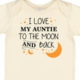 thumbnail image 4 of Inktastic I Love My Auntie to the Moon and Back Boys or Girls Baby Bodysuit, 4 of 5