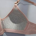 thumbnail image 4 of QNANSPI Women's Plus Size Bras,Balconette Bras,Wireless Lightly Lined Bra for Teens and Young Women Comfortable Push Up Support Thin Breathable Everyday Bralette, 4 of 4