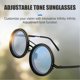 thumbnail image 2 of Adjustable Tint Polarized Round Sunglasses with ND9 Stepless for Men, 1-9 Gears Beach Sunglasses, 2 of 3