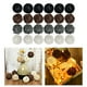 thumbnail image 4 of Centros de mesa de decoración de bolas de mimbre para ducha Qingbei, para decorar fiestas navideñas Negro Gris Blanco 24, 4 of 9