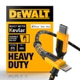 thumbnail image 1 of Cable USB C a Lightning DEWALT reforzado, trenzado, 1,2 m, 1 of 9