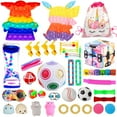 42 Pack Fidget Packs Toy Bundle Fidget Toys Sets, AntiAnxiety Tools