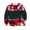Noir, variante sur NLLSHGJ Chandail Rayé Automne Hiver Col Rond Chandail de Noël Impression Numérique 3D Manches Longues Chandail Col Rond Graphique Vintage Chandails à Capuche avec Design