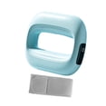 thumbnail image 4 of Masajeador de fascia portátil con 5 velocidades, vibración, ajustable, USB, anillo masajeador de cuerpo completo Azul, 4 of 9
