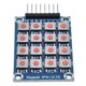 thumbnail image 4 of 8 Pin 4x4 Array 16 Buttons Keyboard Switch MCU External Expansion Module for Electrical Control, 4 of 5