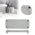 thumbnail image 3 of Water Absorbing Pad Bathroom White Diatomaceous Earth Kitchen Tray Diatomaceous Earth Tableware Drying Pad Ceramic Soap Dispenser Bowl Rack Kitchen Counter Bathroom Tray, 3 of 8