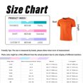 thumbnail image 3 of Venjoe Kids Boys Gym Running Athletic Tops Moisture-Wicking Dry-Fit Sports Tee Sportwear Orange 110, 3 of 3