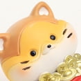 thumbnail image 6 of kowaku Lucky Cat Figurine Animal Sculpture Resin Cartoon Car Dashboard Decor Statue for Cabinet Table Desk Living Room, 6 of 7