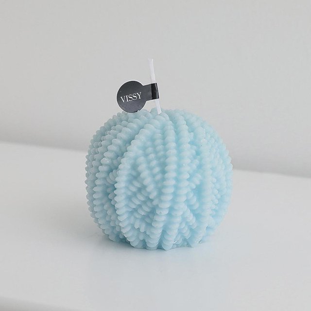 de Cera Pequeño de cumpleaños perfumado Dormitorio Oficina Accesorios decorativos para fotografía Azul Soledad vela de aromaterapia