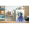 thumbnail image 2 of Ahgly Company Machine Washable Indoor Rectangle Transitional Royal Blue Area Rugs, 2' x 4', 2 of 7