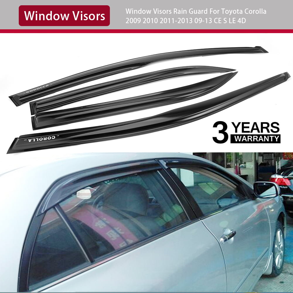 2009-2013 Toyota Corolla 4 Door Sedan Passenger Right Rear Vent Window Glass 