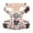 Checkered Beige, variant on PoyPet Dog Harness No Pull,Adjustable Soft Padded Pet Vest with Easy Control Handle,No Choke Reflective Front Dog Harness for Small Medium Large Dogs,Blue M