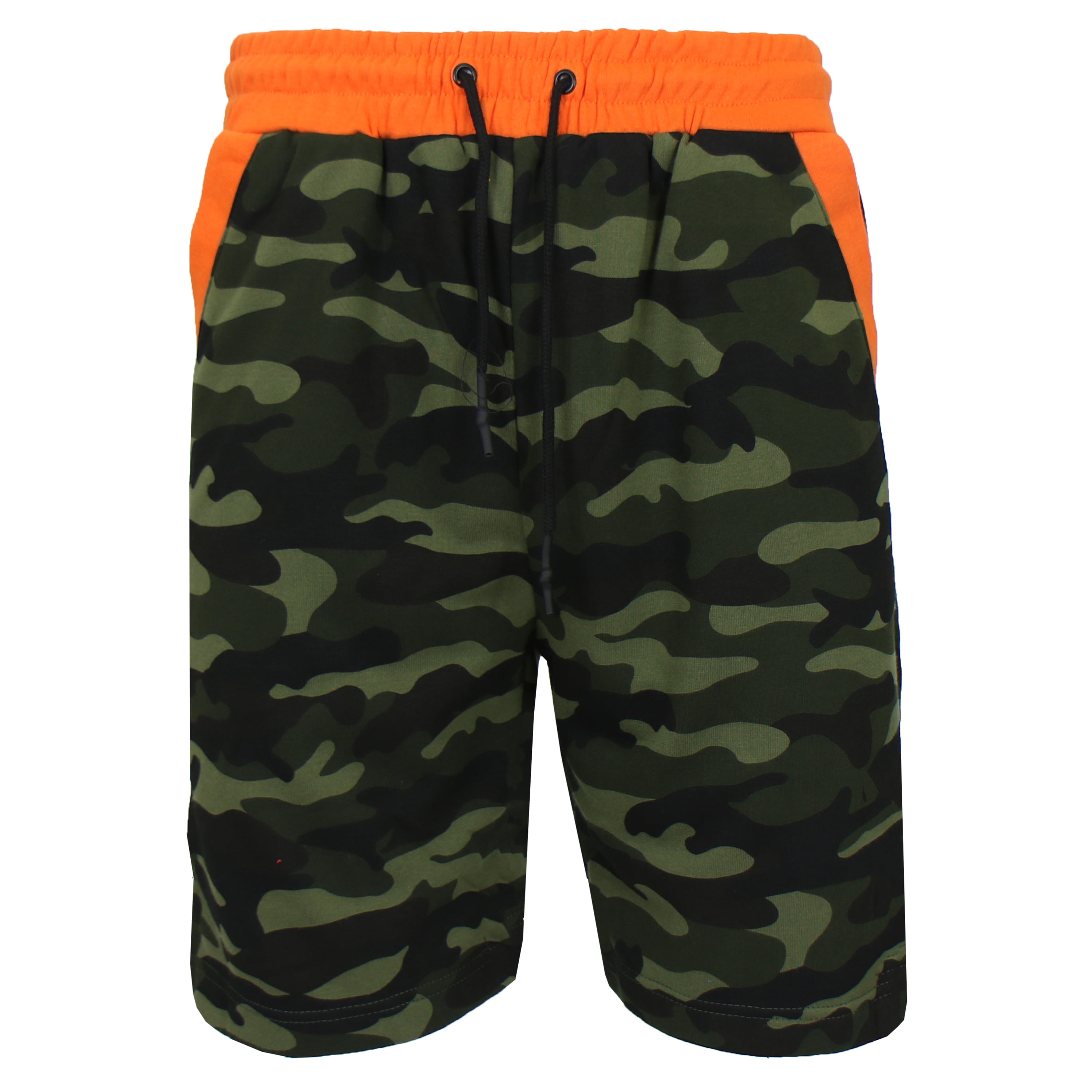 Womens Casual Loose Fit Bermuda Shorts With Zipper Pockets