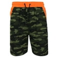 thumbnail image 1 of Men’s French Terry Jogger Shorts Casual Summer Lounge Gym, 1 of 3