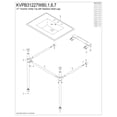 thumbnail image 3 of Kingston Brass KVPB31227W80 Dreyfuss 31" Ceramic Console Sink with Stainless Steel Legs (8-Inch, 3-Hole), White/Matte Black, 3 of 5