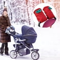 thumbnail image 3 of Mano Para Cochecito, Impermeables, A Prueba De Viento, Cálidos Para Invierno, Mitones Para Cochecito De Bebé, Bonitos Guantes Para Cochecito De Bebé Para Padres Y Cuidadores Inevent HA046557-02, 3 of 6