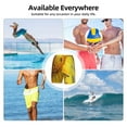 thumbnail image 7 of Kdxio Honey Bee Print Men'S Swim Trunks With Compression Liner 7 Inch Inseam Quick Dry Swim Shorts, 7 of 7