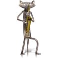 thumbnail image 1 of Escultura de metal de gato con figura de guitarra, regalos para Acción de Gracias, Navidad, manualidades y decoración del hogar, estilo 1, 1 of 5