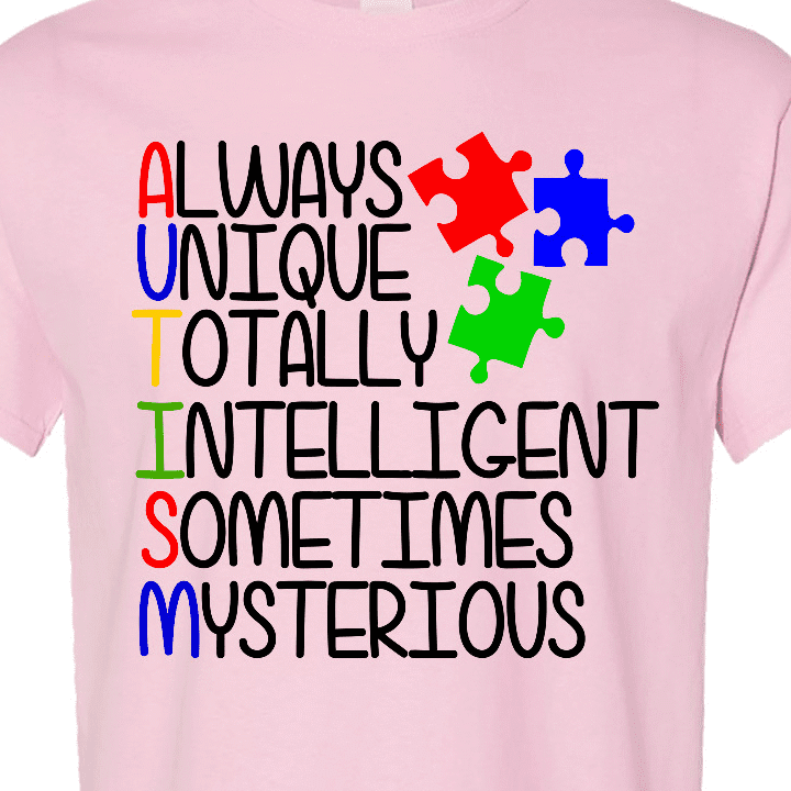 Inktastic Autism Awareness Acronym T-Shirt